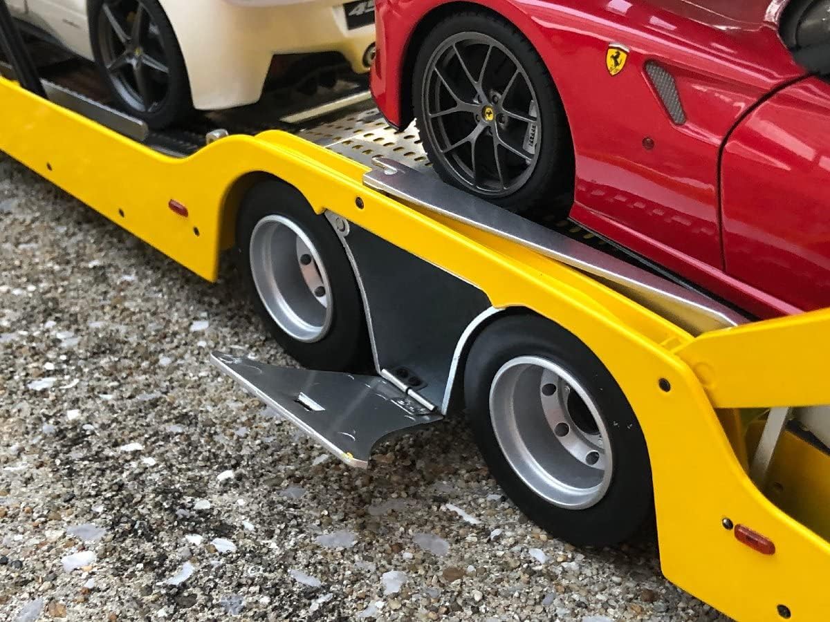 限定品 NZG 1/18 Mercedes Benz Actros Gigaspace + Lohr car